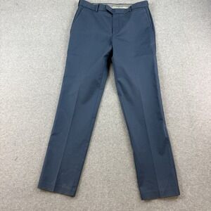 Charles Tyrwhitt Dress Chino Pants Mens 32x32 Blue Cotton Stretch Straight EUC